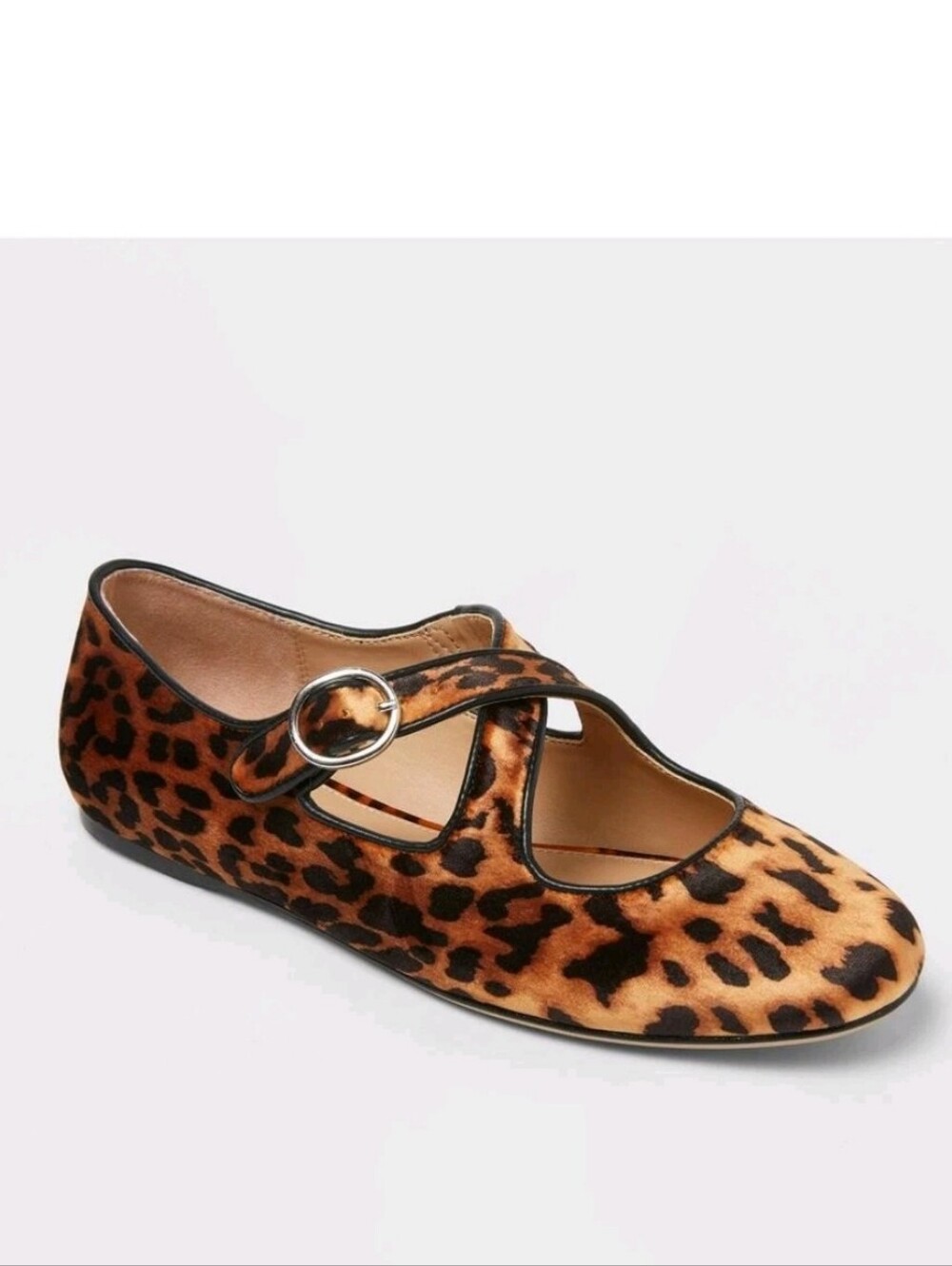 A New Day Women's Tasmin Leopard Print Flats - Light Brown